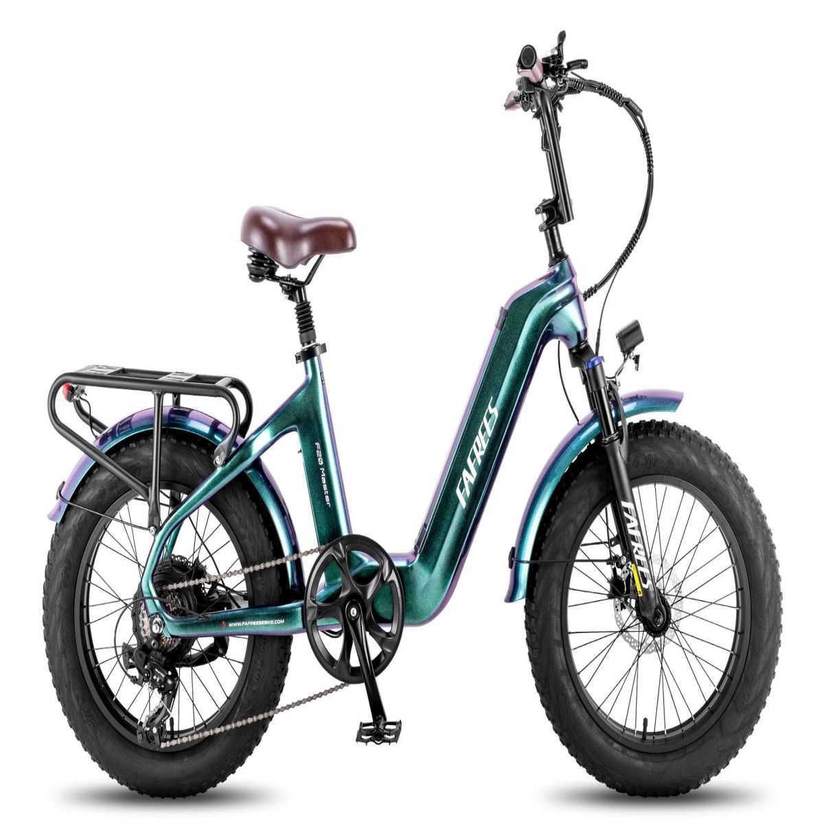 Bicicleta Eléctrica FAFREES F20 Master - Motor 500W Batería 1080WH Autonomía 110KM - Aurora verde