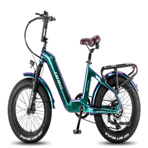 Bicicleta Eléctrica FAFREES F20 Master - Motor 500W Batería 1080WH Autonomía 110KM - Aurora verde