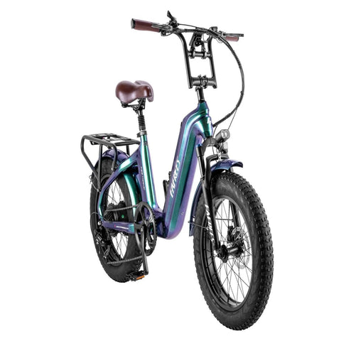 Bicicleta Eléctrica FAFREES F20 Master - Motor 500W Batería 1080WH Autonomía 110KM - Aurora verde