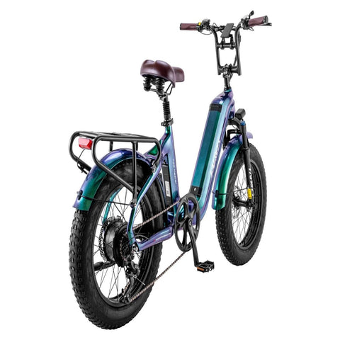 Bicicleta Eléctrica FAFREES F20 Master - Motor 500W Batería 1080WH Autonomía 110KM - Aurora verde