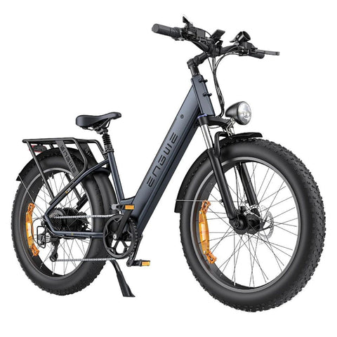 Bicicleta Eléctrica ENGWE E26 Step-thru - 250W 768WH 140KM - Gris