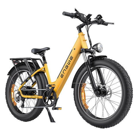 Bicicleta Eléctrica ENGWE E26 Step-thru - 250W 768WH 140KM - Amarilla