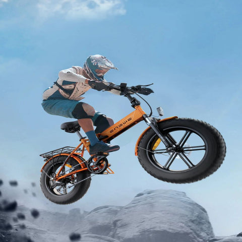 Bicicleta Eléctrica ENGWE EP-2 PRO | 250W Batería 624WH Alcance 40KM | Naranja