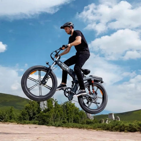 Bicicleta Eléctrica ENGWE X20 - Motor 750W Batería 691.2WH 64KM Autonomía - Negro