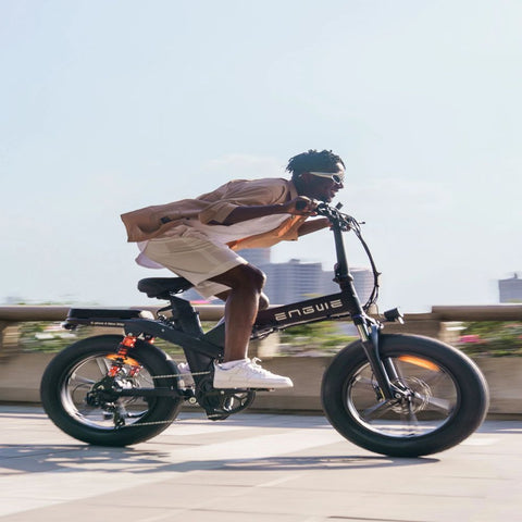 Bicicleta Eléctrica ENGWE X20 - Motor 750W Batería 691.2WH 64KM Autonomía - Negro