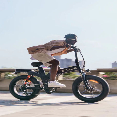 Bicicleta Eléctrica ENGWE X20 - Motor 750W Batería 691.2WH 64KM Autonomía - Gris