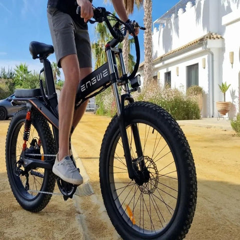 Bicicleta Eléctrica ENGWE X24 - Motor 1000W Batería 921.6WH 64KM Autonomía - Negro