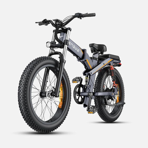 Bicicleta Eléctrica ENGWE X24 - Motor 1000W Batería 921.6WH 64KM Autonomía - Gris