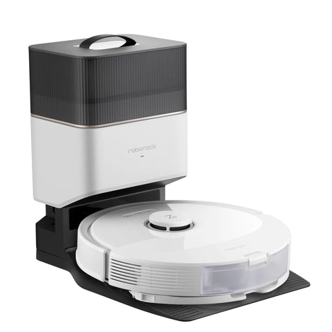 Robot Aspirador Roborock Q8 Max Plus - 5500Pa Batería 5200mAh 240 Minutos Autonomía - Blanco