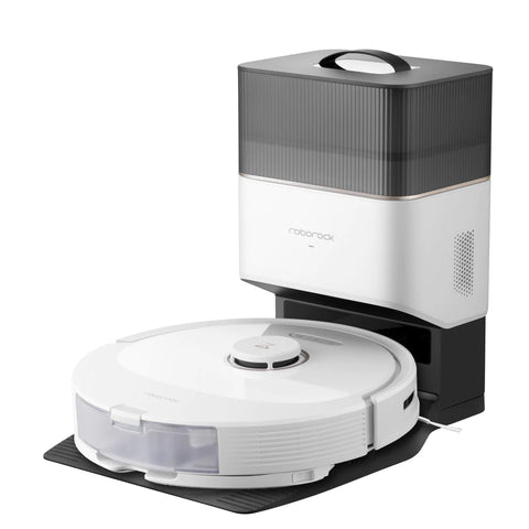 Robot Aspirador Roborock Q8 Max Plus - 5500Pa Batería 5200mAh 240 Minutos Autonomía - Blanco