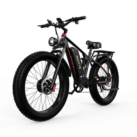 Bicicleta Eléctrica Duotts S26 - Motor 750W*2 Batería 960WH Autonomía 60KM - Negro