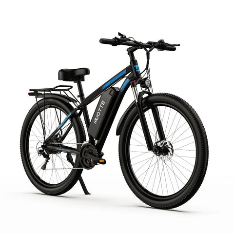 Bicicleta Eléctrica Doble Batería Duotts C29 - Motor750W Autonomía 60KM - Negro