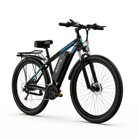 Bicicleta Eléctrica Duotts C29 - Potente Motor 750W y Batería de 720WH - Negro
