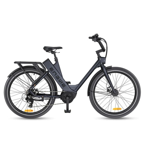 Bicicleta Eléctrica ENGWE P275 ST 19.2Ah - Motor 250W Batería 691.2Wh Autonomía 260KM - Blanco y Naranja