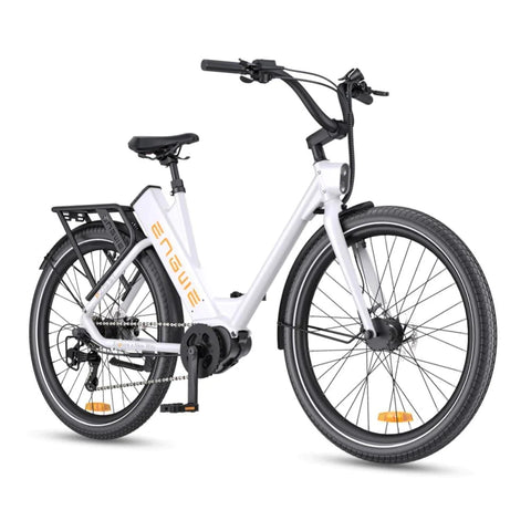Bicicleta Eléctrica ENGWE P275 ST 19.2Ah - Motor 250W Batería 691.2Wh Autonomía 260KM - Blanco