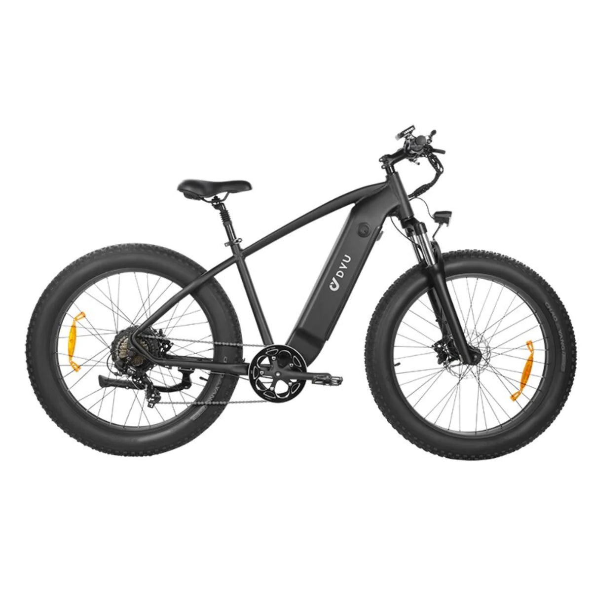 Bicicleta Eléctrica DYU King750 26" - Motor 750W Batería 48V20Ah Alcance 80KM Frenos de Disco - Negro