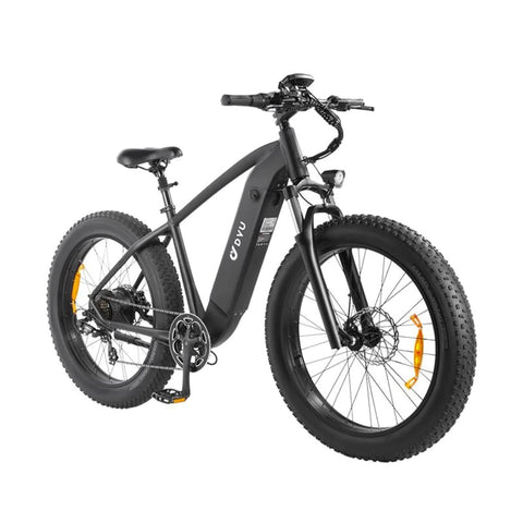 Bicicleta Eléctrica DYU King750 26" - Motor 750W Batería 48V20Ah Alcance 80KM Frenos de Disco - Negro