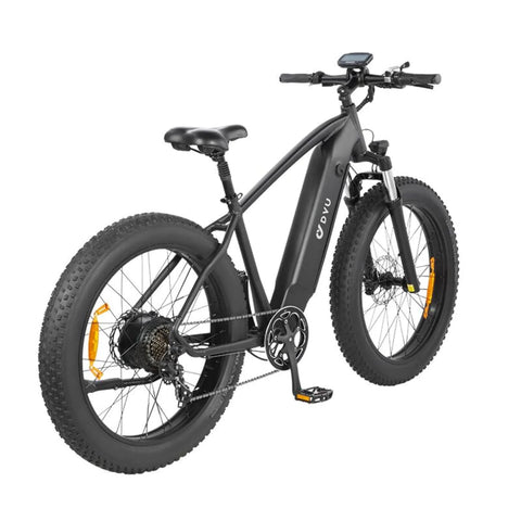 Bicicleta Eléctrica DYU King750 26" - Motor 750W Batería 48V20Ah Alcance 80KM Frenos de Disco - Negro
