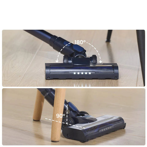 Aspiradora de Mano Proscenic P10 Ultra - 250W de Potencia 25KPa de Succión 45 Minutos de Autonomía - Azul Oscuro