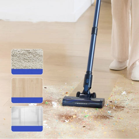Aspiradora de Mano Proscenic P10 Ultra - 250W de Potencia 25KPa de Succión 45 Minutos de Autonomía - Azul Oscuro