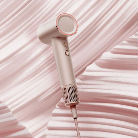 Secador de Pelo UWANT-H100 - Potencia 1500W Flujo de Aire 66m/s Función Iónica - Rosa