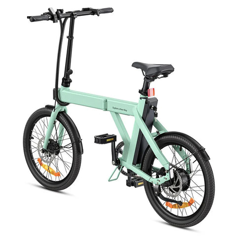 Bicicleta Eléctrica ENGWE P20 - Motor 250W Batería 36V9.6Ah Autonomía 100KM Freno De Disco Hidráulico - Verde