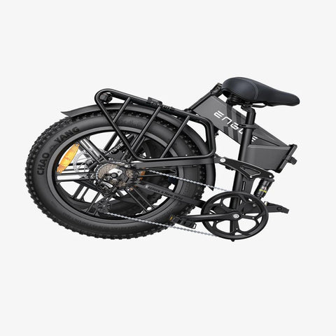 Bicicleta Eléctrica Engwe Engine Pro 2.0 - Neumáticos De 20 Pulgadas Motor 750W Batería 52V16Ah Autonomía 110KM - Negro