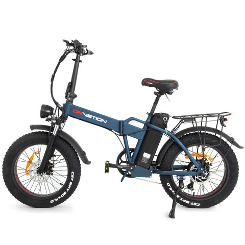 Bicicleta Eléctrica DrveTion AT20 - Potencia 750W Batería 48V15Ah Autonomía 55-70KM Frenos de Disco - Azul Mate