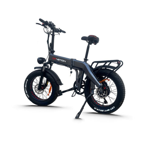 DrveTion BT20 Bicicleta Eléctrica - Potencia 750W Batería 48V10Ah Autonomía 25-35KM - Negro Gris