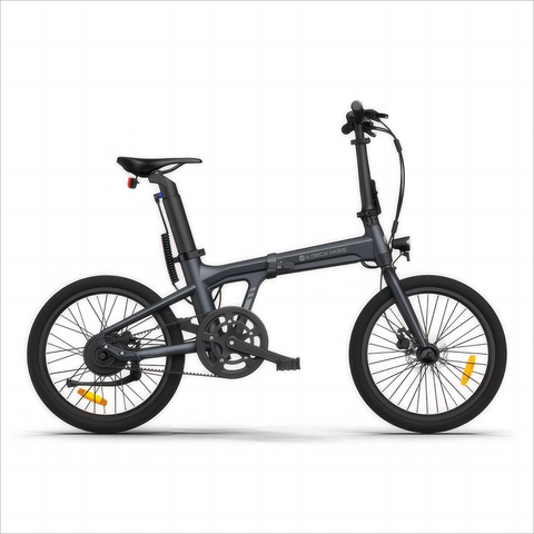 Bicicleta eléctrica ADO Air 20 - Potencia 250W Batería 36V9.6Ah Autonomía Asistida 100KM Freno de disco hidráulico - Gris