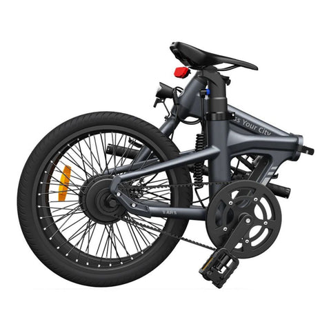 Bicicleta eléctrica ADO Air 20 - Potencia 250W Batería 36V9.6Ah Autonomía Asistida 100KM Freno de disco hidráulico - Gris