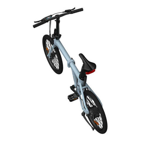 Bicicleta eléctrica ADO Air 20 - Potencia 250W Batería 36V9.6Ah Autonomía Asistida 100KM Freno de disco hidráulico - Azul
