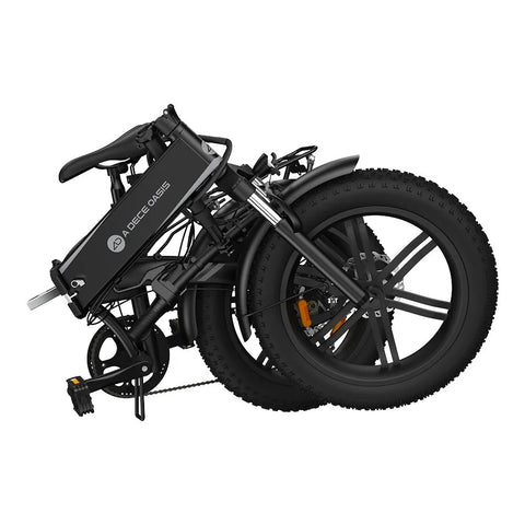 Bicicleta eléctrica ADO Beast 20F - Potencia 250W Batería 36V14.5Ah Autonomía Asistida 120KM Freno de disco hidráulico - Negro