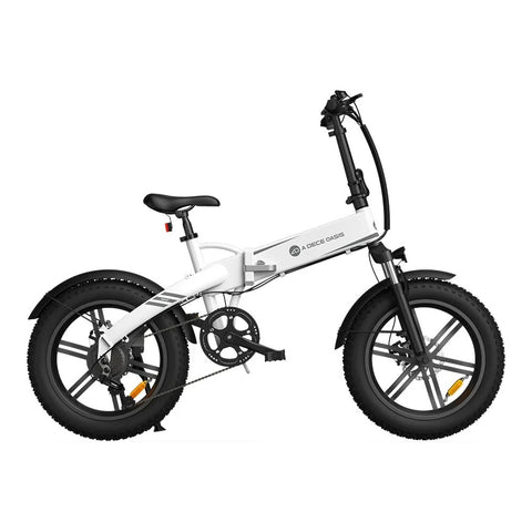 Bicicleta eléctrica ADO Beast 20F - Potencia 250W Batería 36V14.5Ah Autonomía Asistida 120KM Freno de disco hidráulico - Blanco