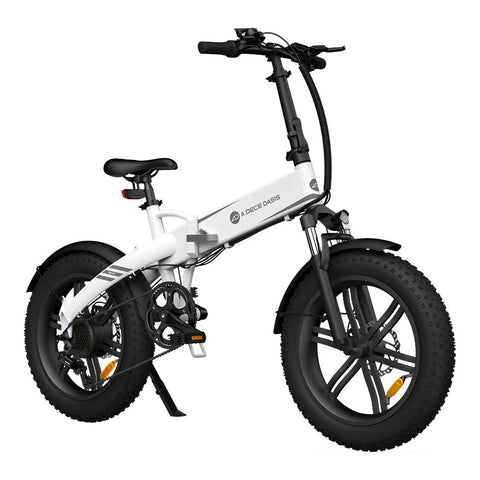 Bicicleta eléctrica ADO Beast 20F - Potencia 250W Batería 36V14.5Ah Autonomía Asistida 120KM Freno de disco hidráulico - Blanco