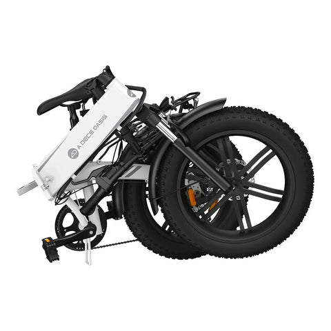Bicicleta eléctrica ADO Beast 20F - Potencia 250W Batería 36V14.5Ah Autonomía Asistida 120KM Freno de disco hidráulico - Blanco