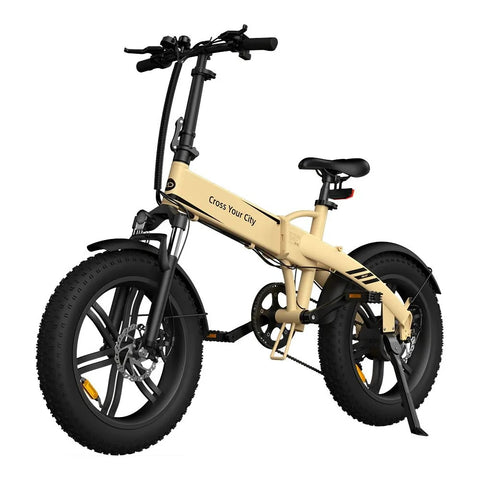 Bicicleta eléctrica ADO Beast 20F - Potencia 250W Batería 36V14.5Ah Autonomía Asistida 120KM Freno de disco hidráulico - Caqui