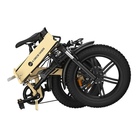 Bicicleta eléctrica ADO Beast 20F - Potencia 250W Batería 36V14.5Ah Autonomía Asistida 120KM Freno de disco hidráulico - Caqui