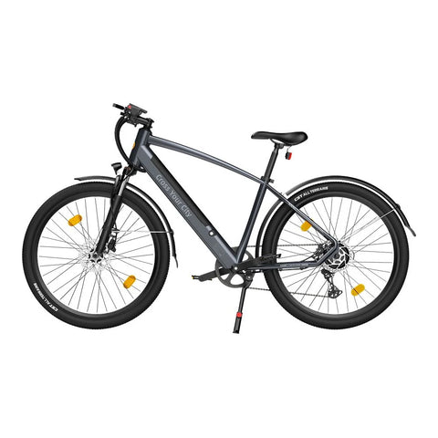 Bicicleta eléctrica ADO DECE 300C - Potencia 250W Batería 36V10.4Ah Autonomía Asistida 90KM Freno de disco hidráulico - Gris