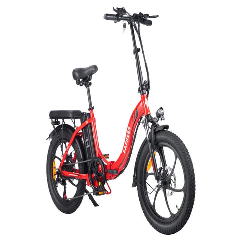 Bicicleta Eléctrica FAFREES F20 - Motor 250W Batería 576WH Autonomía 70KM - Roja