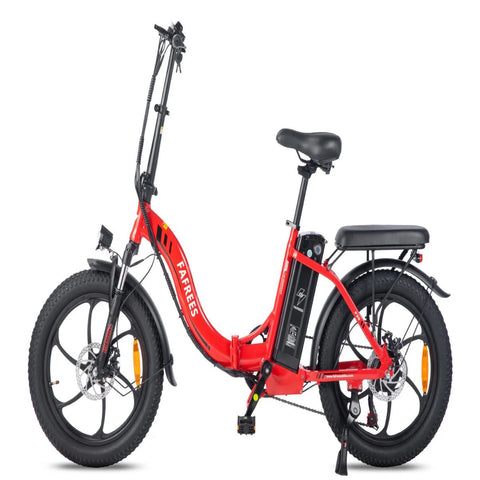 Bicicleta Eléctrica FAFREES F20 - Motor 250W Batería 576WH Autonomía 70KM - Roja