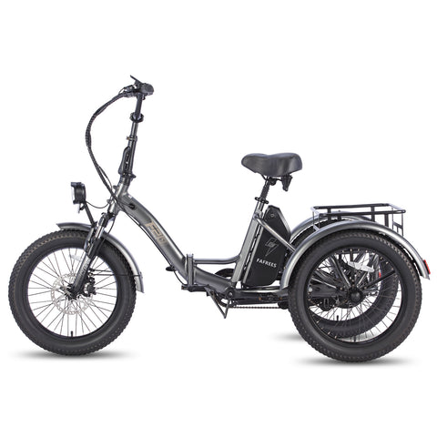 FAFREES F20 Mate Bicicleta Eléctrica - Motor 500W Batería 48V18.2AH Autonomía 110KM - Gris
