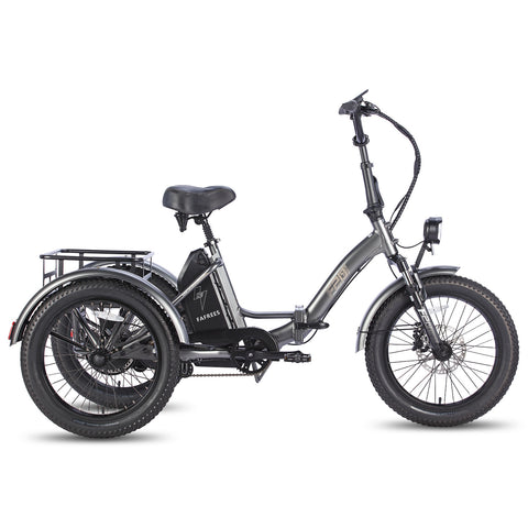 FAFREES F20 Mate Bicicleta Eléctrica - Motor 500W Batería 48V18.2AH Autonomía 110KM - Gris