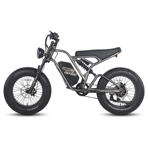 FAFREES F20 Ultra Bicicleta Eléctrica - Motor 750W Batería 48V25AH Autonomía 140KM - Negro