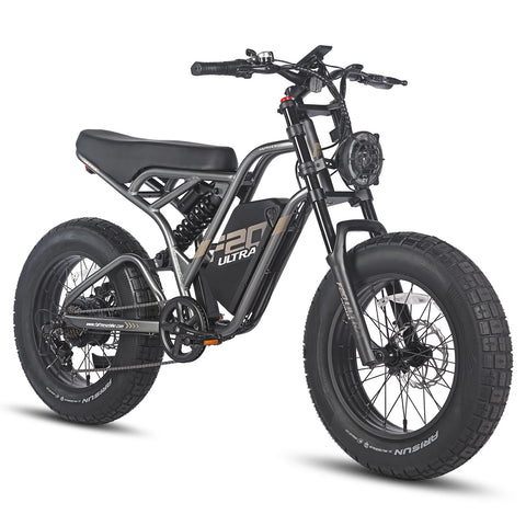 FAFREES F20 Ultra Bicicleta Eléctrica - Motor 750W Batería 48V25AH Autonomía 140KM - Negro