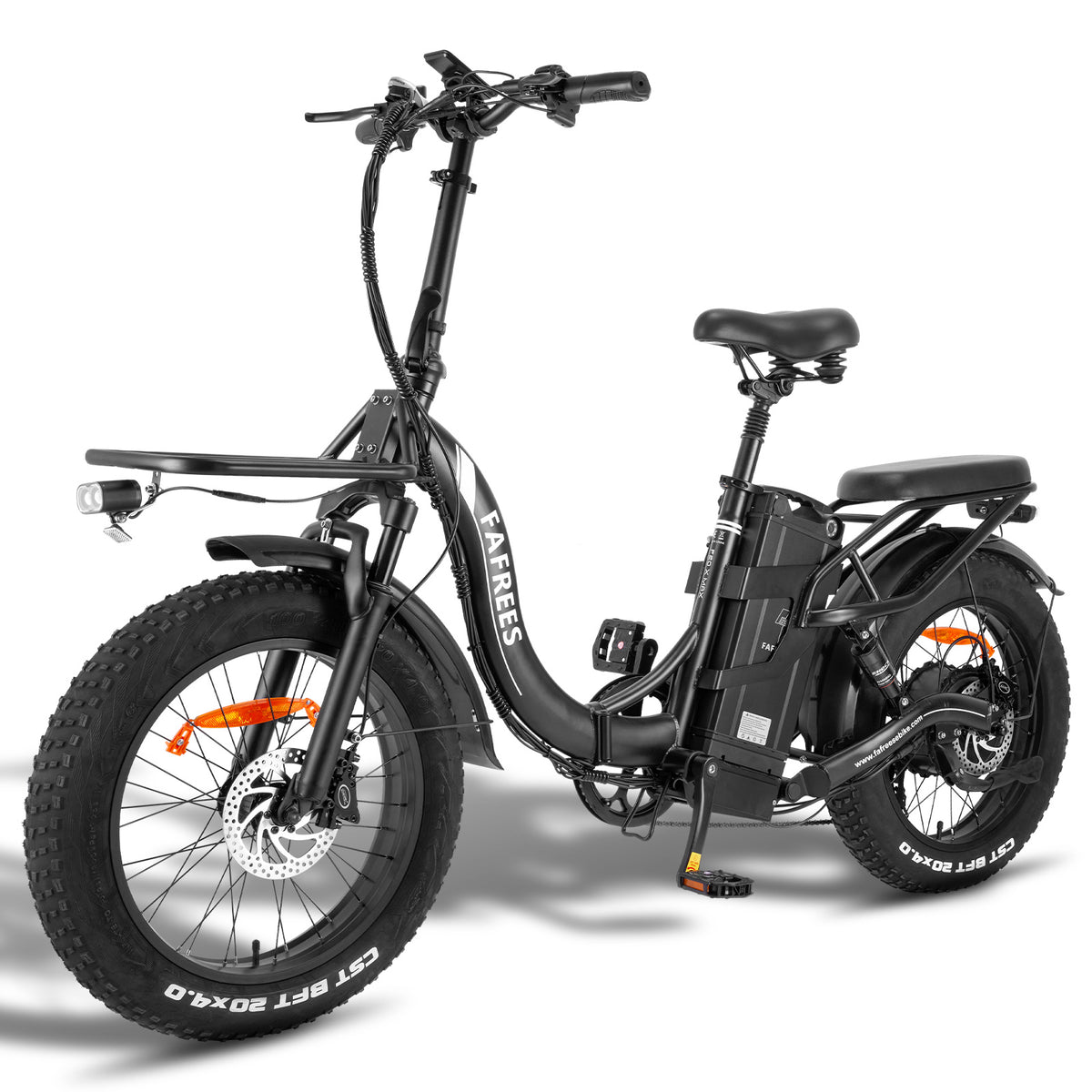 FAFREES F20 X-MAX Bicicleta Eléctrica - Motor 750W Batería 48V30AH Autonomía 180KM - Negro