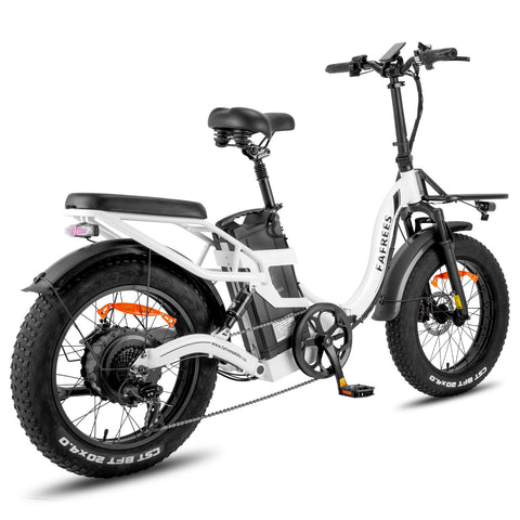 FAFREES F20 X-MAX Bicicleta Eléctrica - Motor 750W Batería 48V30AH Autonomía 180KM - Blanco