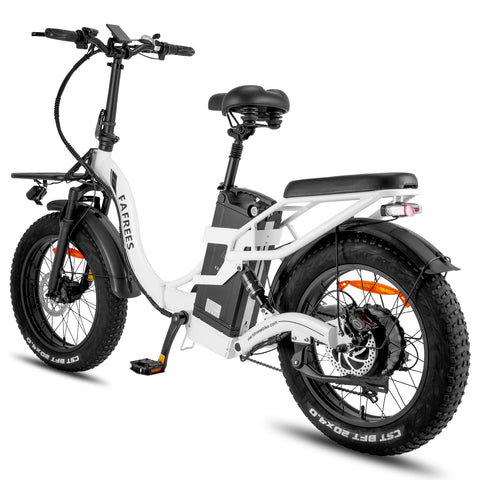 FAFREES F20 X-MAX Bicicleta Eléctrica - Motor 750W Batería 48V30AH Autonomía 180KM - Blanco