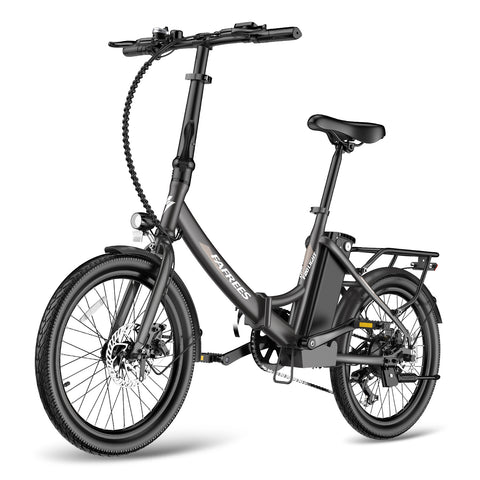 Bicicleta Eléctrica FAFREES F20 Light 16.75AH - Motor 250W Batería 36V16.75Ah Autonomía 130KM - Negro