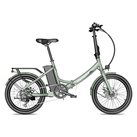 Bicicleta Eléctrica FAFREES F20 Light 16.75AH - Motor 250W Batería 36V16.75Ah Autonomía 130KM - Verde Oscuro
